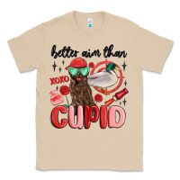 Mushroom better aim than cupid with dog and duck Classic Tee - MaliasSmallBusiness