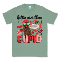 Sage better aim than cupid with dog and duck Classic Tee - MaliasSmallBusiness