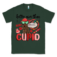 Sports Green better aim than cupid with dog and duck Classic Tee - MaliasSmallBusiness