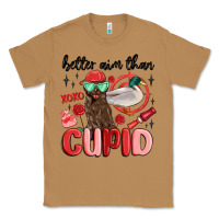 Toasted Coconut better aim than cupid with dog and duck Classic Tee - MaliasSmallBusiness