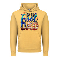 Vintage Mustard Cool American Dad Vintage Hoodie - LillyAllenDesigns