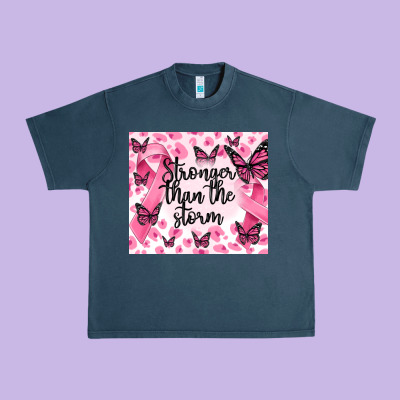 Stronger Than The Storm Urban Heavy Tee Designed By Maliassmallbusiness