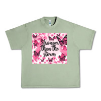 Oil Green stronger than the storm Urban Heavy Tee - MaliasSmallBusiness