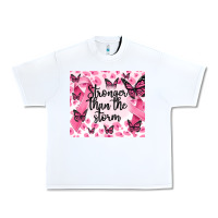 White stronger than the storm Urban Heavy Tee - MaliasSmallBusiness