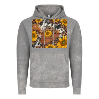 Cloud Rock sunflowers cowhide leopard mousepad Vintage Hoodie - Jasminsmagicworld