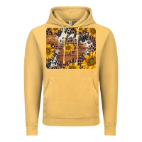 Vintage Mustard sunflowers cowhide leopard mousepad Vintage Hoodie - Jasminsmagicworld