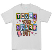 Dove Grey teach your heart out Premium Tee - AdoDesignShop