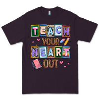 Plum teach your heart out Premium Tee - AdoDesignShop