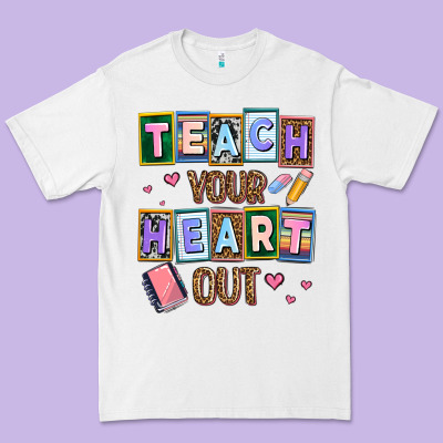 Teach Your Heart Out Premium Tee Designed By Adodesignshop
