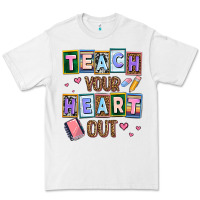 White teach your heart out Premium Tee - AdoDesignShop