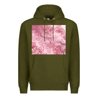 Army Green glitter pink agate Premium Hoodie - TumblerDesignByShophia
