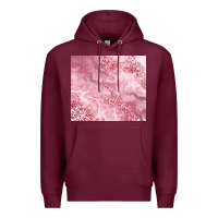 Burgundy glitter pink agate Premium Hoodie - TumblerDesignByShophia