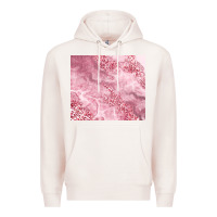 Pale Pink glitter pink agate Premium Hoodie - TumblerDesignByShophia