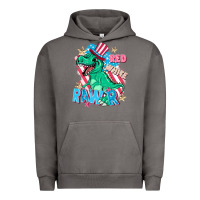 Pigment Tornado Red white rawr Urban Hoodie - FaDigitalArtStudio