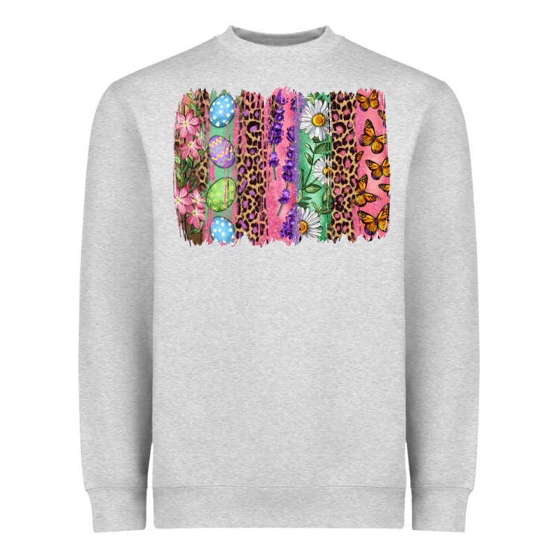 Western Easter Brushstroke Heavyweight Sweatshirt by NancyCooperArtShop | Teevron