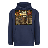 Navy dad bbq timer Heavyweight Hoodie - TumblerDesignByShophia