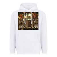 White dad bbq timer Heavyweight Hoodie - TumblerDesignByShophia