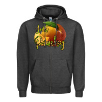 Charcoal Heather Just Peachy Zipper Hoodie - Bettercallsaul