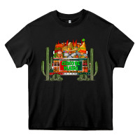 Black cinco de mayo truck Heavy Core Tee - RacoonDesign