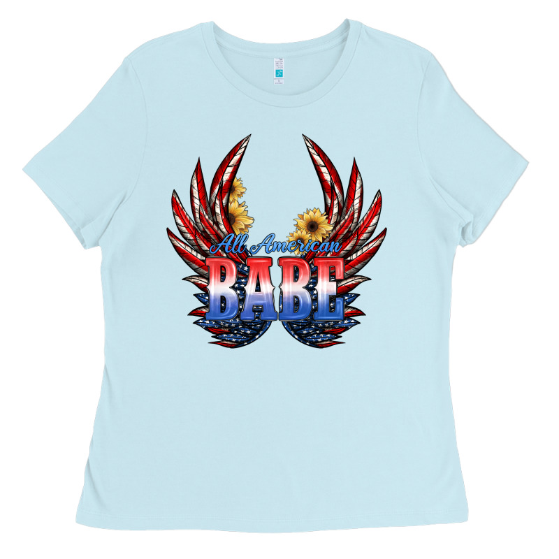 All America Babe Ladies Tee by JahusDesignShop | Teevron