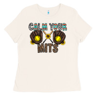 Bone calm your mits Ladies Tee - CowhideDigitalArt