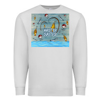 Dove Grey master baiter Premium Sweatshirt - TumblerDesignByShophia