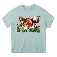 Arona joy to the world christmas wine Heavy Core Tee - FaDigitalArtStudio