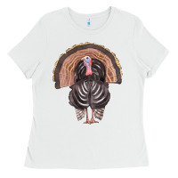 White turkey Ladies Tee - FaDigitalArtStudio