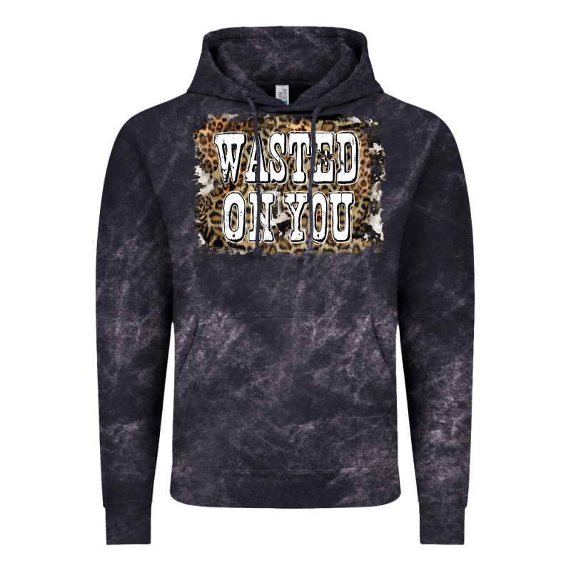 Western Wasted On You Background Vintage Hoodie by LillyAllenDesigns | Teevron