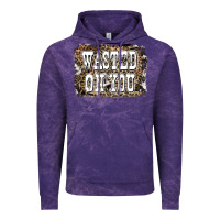 Cloud Purple Western Wasted On You Background Vintage Hoodie - LillyAllenDesigns
