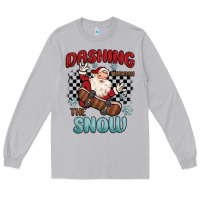 Moon Dust dashing through the snow Long Sleeve Tee - MaliasSmallBusiness