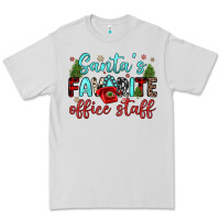 Dove Grey santa s favorite office staff Premium Tee - JahusDesignShop