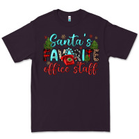 Plum santa s favorite office staff Premium Tee - JahusDesignShop