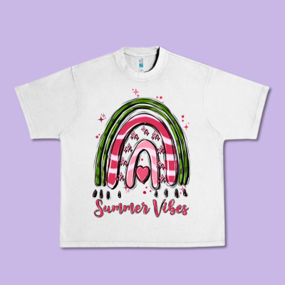 Summer Vibes Urban Heavy Tee Designed By Maliassmallbusiness