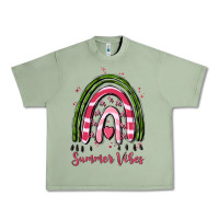 Oil Green summer vibes Urban Heavy Tee - MaliasSmallBusiness