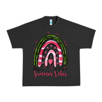 Pigment Black summer vibes Urban Heavy Tee - MaliasSmallBusiness