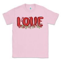 Bubblegum Pink love valentine s day Classic Tee - MaliasSmallBusiness