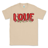 Mushroom love valentine s day Classic Tee - MaliasSmallBusiness