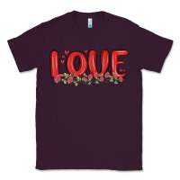 Plum love valentine s day Classic Tee - MaliasSmallBusiness
