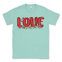 Seafoam love valentine s day Classic Tee - MaliasSmallBusiness