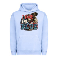 Pigment Grape Ice I back the blue Urban Hoodie - FaDigitalArtStudio