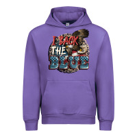 Tulip I back the blue Urban Hoodie - FaDigitalArtStudio