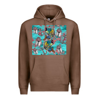 Chestnut fish lures Premium Hoodie - TumblerDesignByShophia