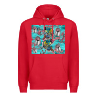 Red fish lures Premium Hoodie - TumblerDesignByShophia