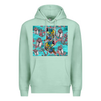 Seafoam fish lures Premium Hoodie - TumblerDesignByShophia
