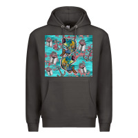 Smoke fish lures Premium Hoodie - TumblerDesignByShophia