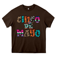 Chocolate Brown cinco de mayo Heavy Core Tee - RacoonDesign