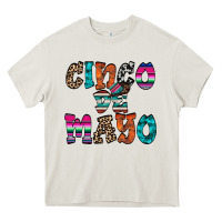 Cream cinco de mayo Heavy Core Tee - RacoonDesign