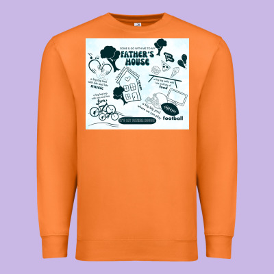 Father's House Premium Sweatshirt Designed By Tumblerdesignbyshophia