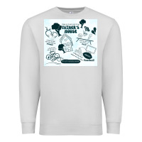 Dove Grey father's house Premium Sweatshirt - TumblerDesignByShophia